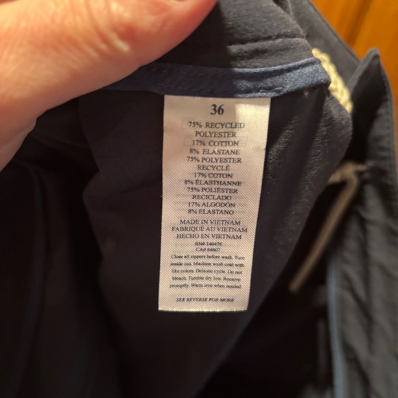 Faherty Men's All Day Shorts in Navy Size 36 - Picture 6 of 8